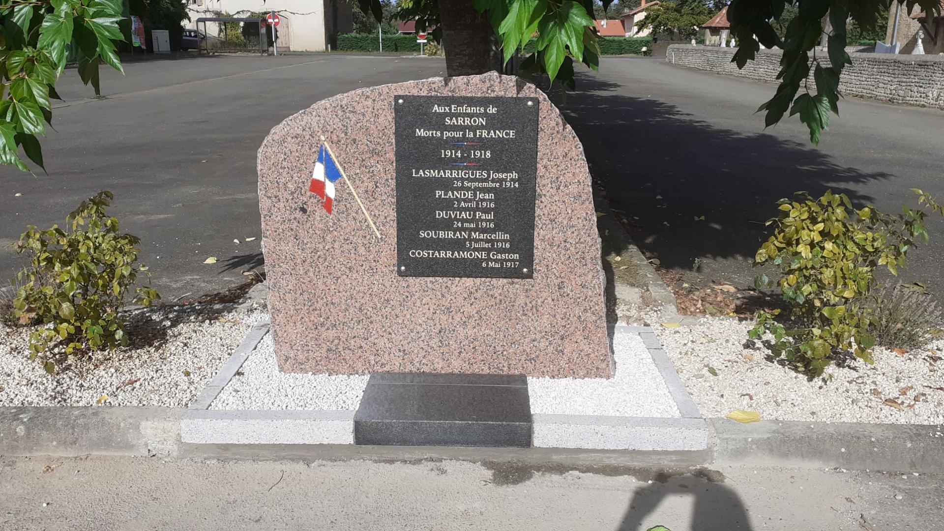 Monument sarron